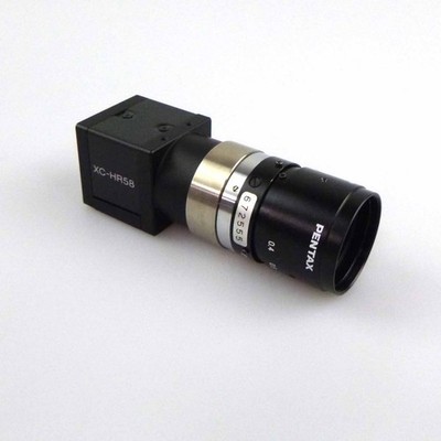Sony/Pentax CCD Videokamera Progressive Scan XC-HR58 + Pentax C-Mount Objektiv C