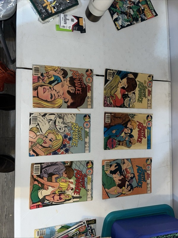 LOT of 4 SECRET ROMANCE  Comics #42,43,44,46,47,48