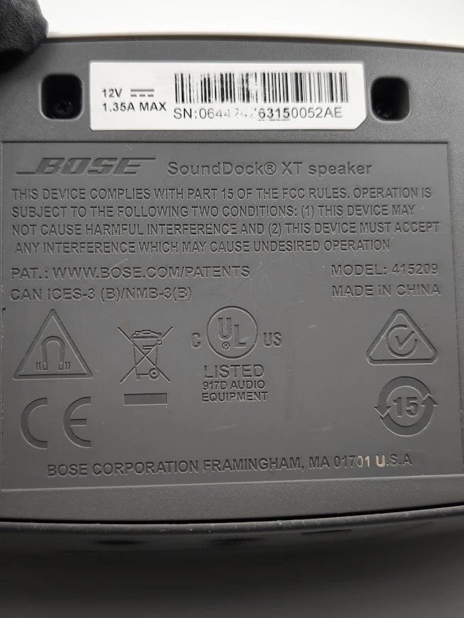 Bose SoundDock XT Lautsprecher - Gebraucht, Funktioniert - Bild 2 von 4