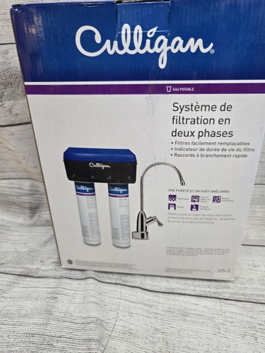 Culligan US-2 Sistema di filtrazione dell'acqua potabile sotto lavello, 2 stadi - Foto 4 di 7