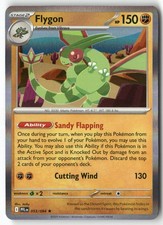 Flygon 053/094 Rare Phantasmal Flames Pokemon Holo Near Mint
