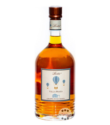 Berta Villa Prato Grappa Invecchiata / 40 % vol. / 1,0 Liter-Flasche
