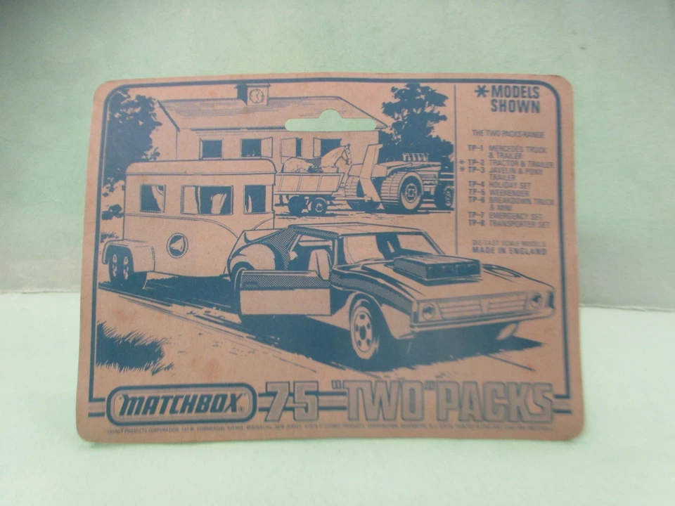 1976 Matchbox Lesney Two Packs Holiday Set TP-4 - Image 3 of 3