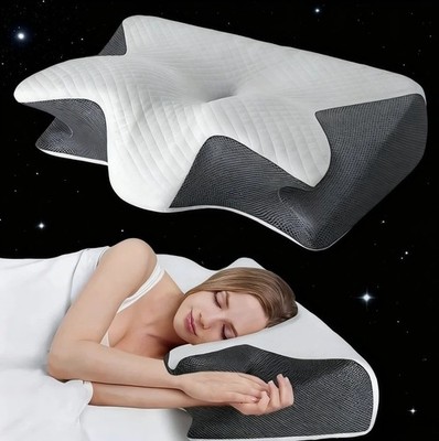 Pillow for Neck Pain Relief Ergonomic Neck Support Pillows Cervical Memory Foam
