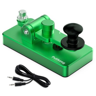 Classical Mini Morse Code Key 4Green