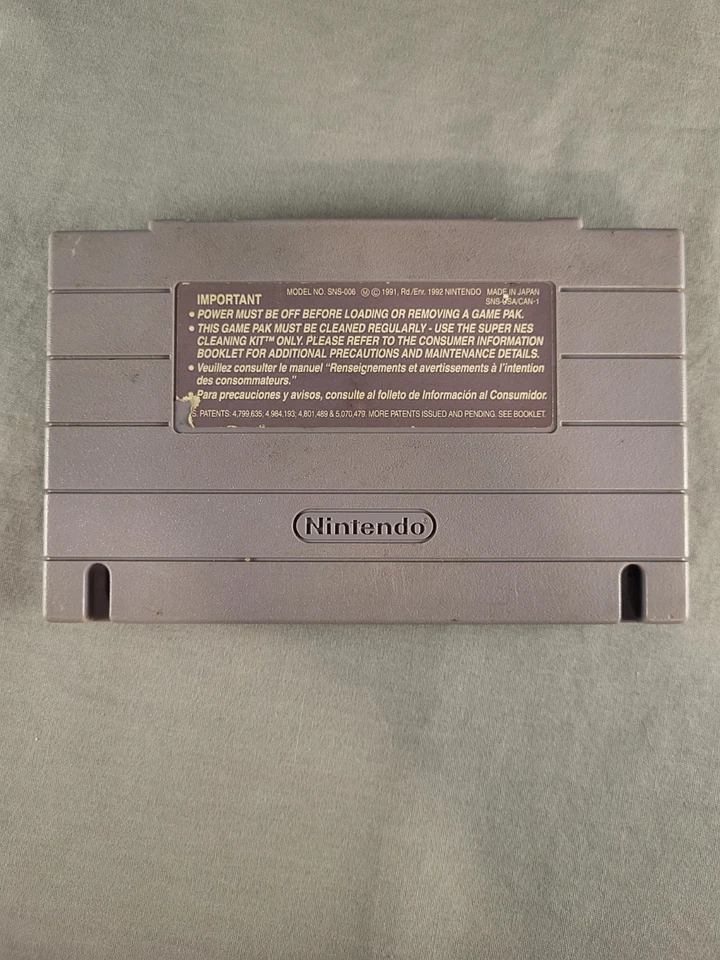 Mortal Kombat, SNES, Loose, Authentic! - Image 2 of 3