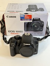 Canon EOS 1000D 10.1MP DSLR Camera, Body Only, Excellent