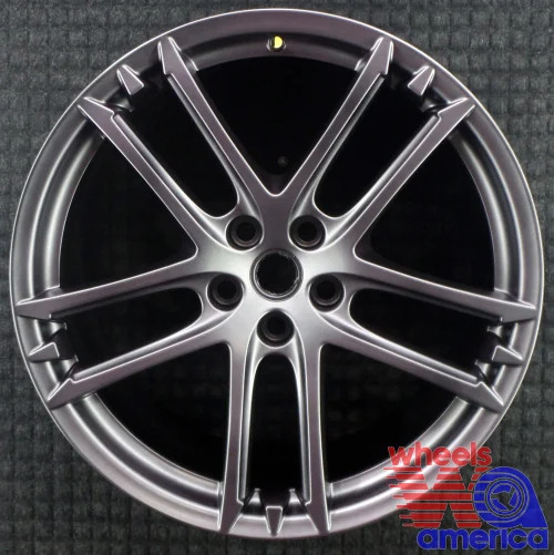 Maserati GranTurismo 2012-2013 Front Wheel Black P/N 97084