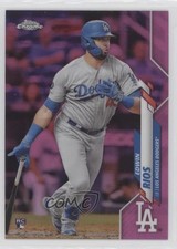 2020 Topps Chrome Pink Refractor Edwin Rios #95 Rookie RC fz4