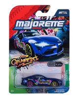 Majorette Graffiti Toyota GR Supra Blue 1:64 NEW Diecast Metal Model