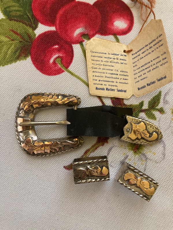 Vintage 4pc Sterling