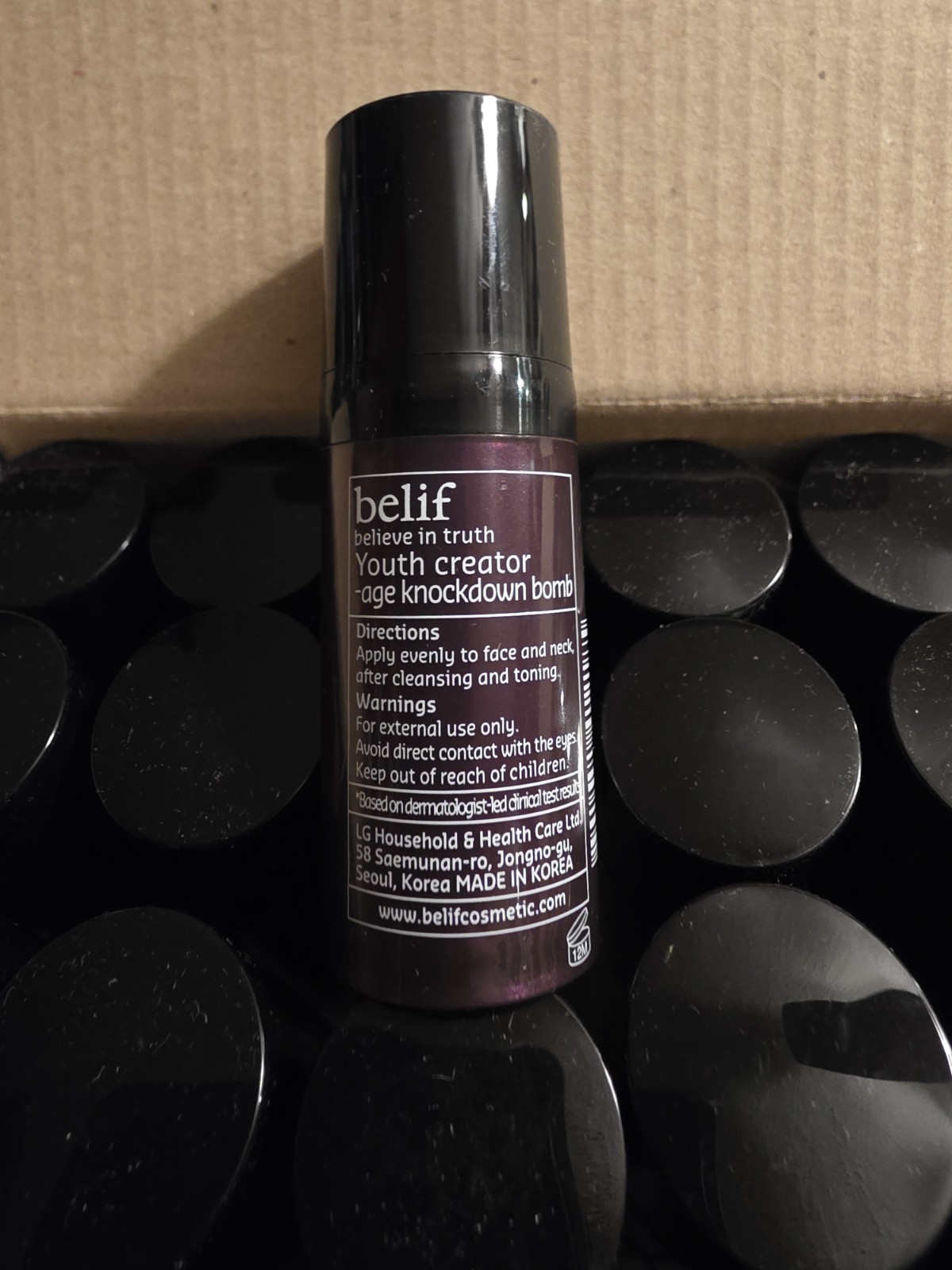 belif youth creator age knockdown bomb case of 30 - 0.33 fl. oz