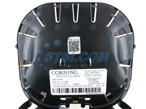 Corning CCH-CS12-B3-P00RE Splice Cassette, 12 F, LC Duplex SM OS2 *READ* ~STSI - Picture 6 of 6