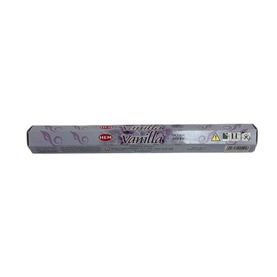 20 Stück Hem Brand Räucherstäbchen Weihrauch Vanille Incense Sticks Vanilla