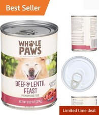 Wet Dog Food, Beef & Lentil Feast, 13.2 Ounce 4.84 per gallon