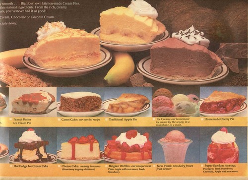 Big Boy Slice of Good Life Pie Placemat - Picture 2 of 2