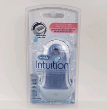 Schick Intuition Razor Handle with 2 Cartridges Dry Skin 2005 NOS Sealed