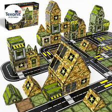 Magnetic Tiles Army Toys, Military Magnetic Building Blocks for Kids 3-5 4-8 Gir