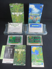 Super Famicom seiken densetsu 2 3 II III game Nintendo Japan SFC games boxed jp
