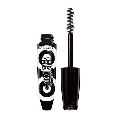 Rimmel London Scandaleyes Retro Glam Mascara, Volumizing, Plumps Lashes, No Clum