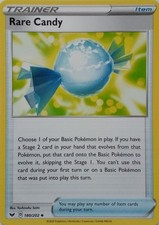 180/202 RARE CANDY | UNCOMMON | SWORD & SHIELD POKEMON CARD