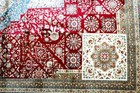 8X10 BREATHTAKING 1200+KPSI HIGH QLTY POWER LOOMED ALL SILK TABRIZZ TURKISH RUG — photo 8