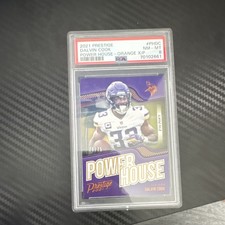 Panini 2021 Prestige Dalvin Cook PowerHouse PH-DC Xtra Points Orange /75 PSA