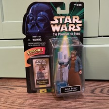 Star Wars: Potere Della Forza - Action Figure Flashback Zia Beru Con Droide Di Servizio, Hasbro 1998, 10 Cm