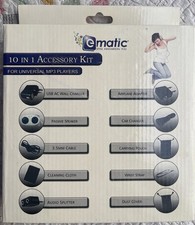 EMATIC 10 IN 1 ACCESSORY KIT UNIVERSAL MP3 PLAYERS