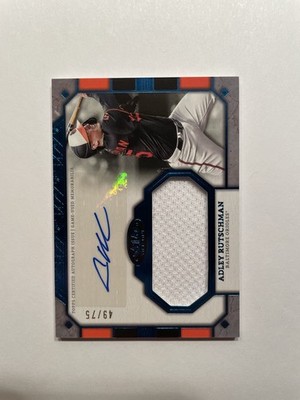 2024 Topps Tier One - Adley Rutschman - Jumbo Relic AUTO - Blue /75