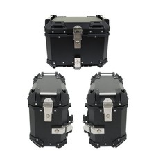 Aluminum Motorcycle 36l Side Case Hard Saddlebag 45l Top Case Tail Box Luggage