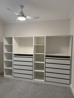 IKEA PAX Wardrobe System – White – Excellent Condition – Complete Storage Set