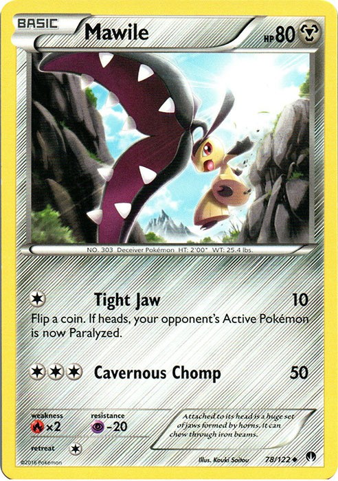 Mawile - 78/122 - Uncommon - Moderately Played