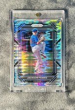 Jackson Ferris SSP 2023 Prizm Baseball Silver Pulsar Prizm SSP Rookie Parallel
