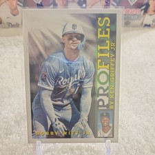 2026 Topps 75 Series 1 Bobby Witt Jr Profiles by Ken Griffey Jr #TP-16 Royals