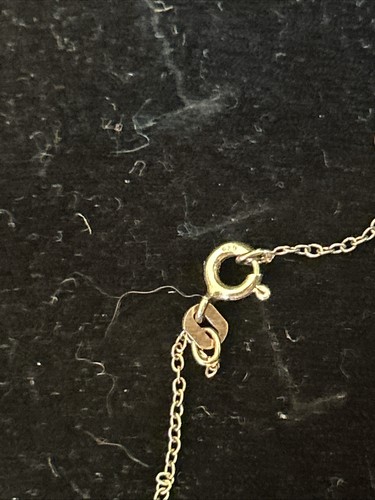Danty Gold Plated Sterling Silver Crown Necklace 18in - Picture 4 of 4