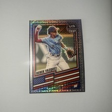 2026 Panini USA Stars & Stripes Derek Vazquez Mojo  PRIZM #'d /25