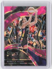 2024 Panini Select WNBA REBECCA ALLEN #224 Courtside PINK ICE PRIZM MERCURY