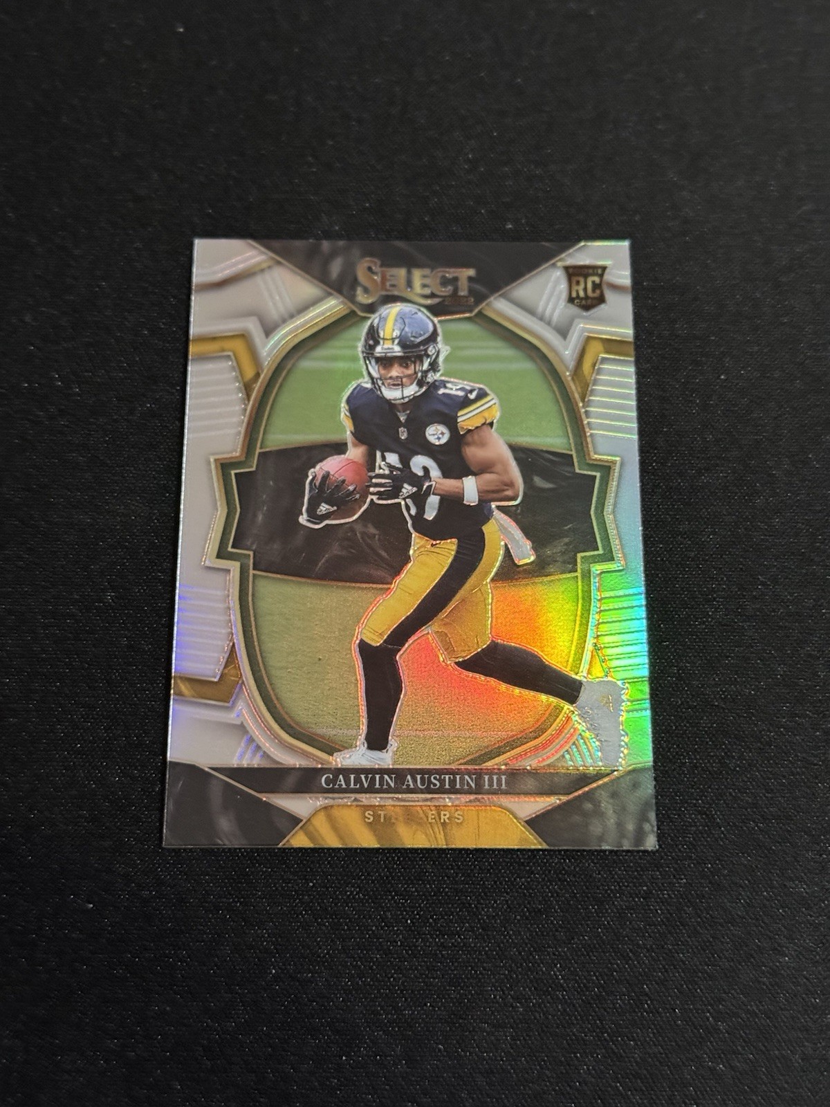 2022 Select Prizm Silver #65 Calvin Austin III Concourse Pitsburgh Steelers
