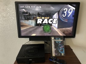 Scorcher Sega Saturn CiB 1996 Scavenger Official Racing Action Tested Works