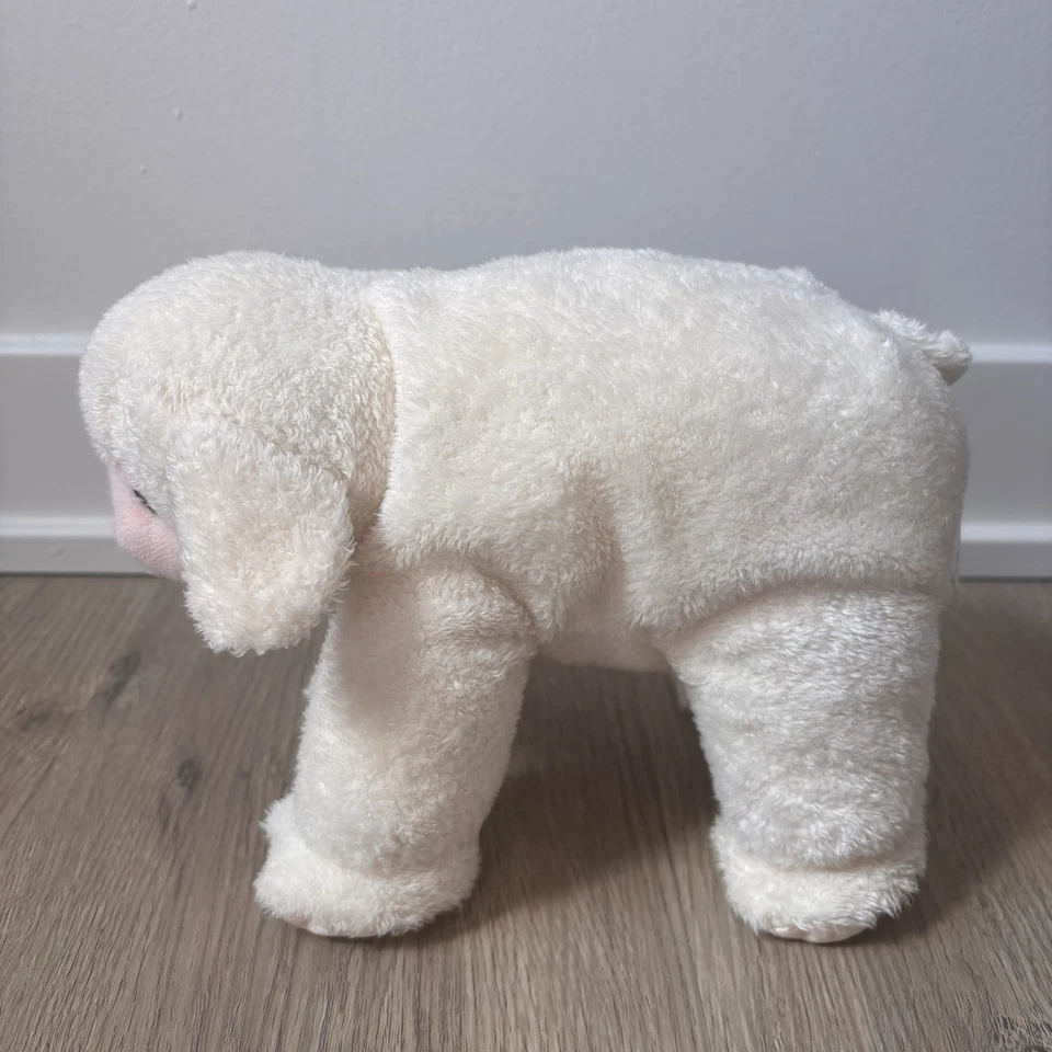 "Felpa pequeña Dakin Applause rara de colección gordita Wubbie rosa cordero 9""" Foto 2 de 4