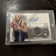 2015 Topps WWE Undisputed Big Show Paul Wight RELIC AUTO