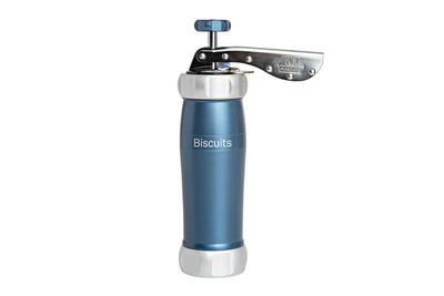 MARCATO Keksausstecher. Keksmaschine Biscuits Powder Blau. Aluminium A...