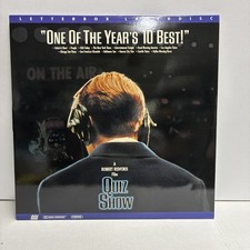 Quiz Show 12  Laserdisc Letterboxed Edition