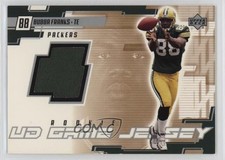 2000 Upper Deck UD Game Jersey Bubba Franks #DA 0p5