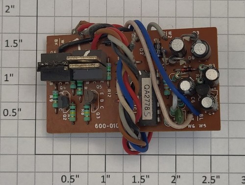 Lionel 103-1 E-Unit Reverse PCB Circuit Board