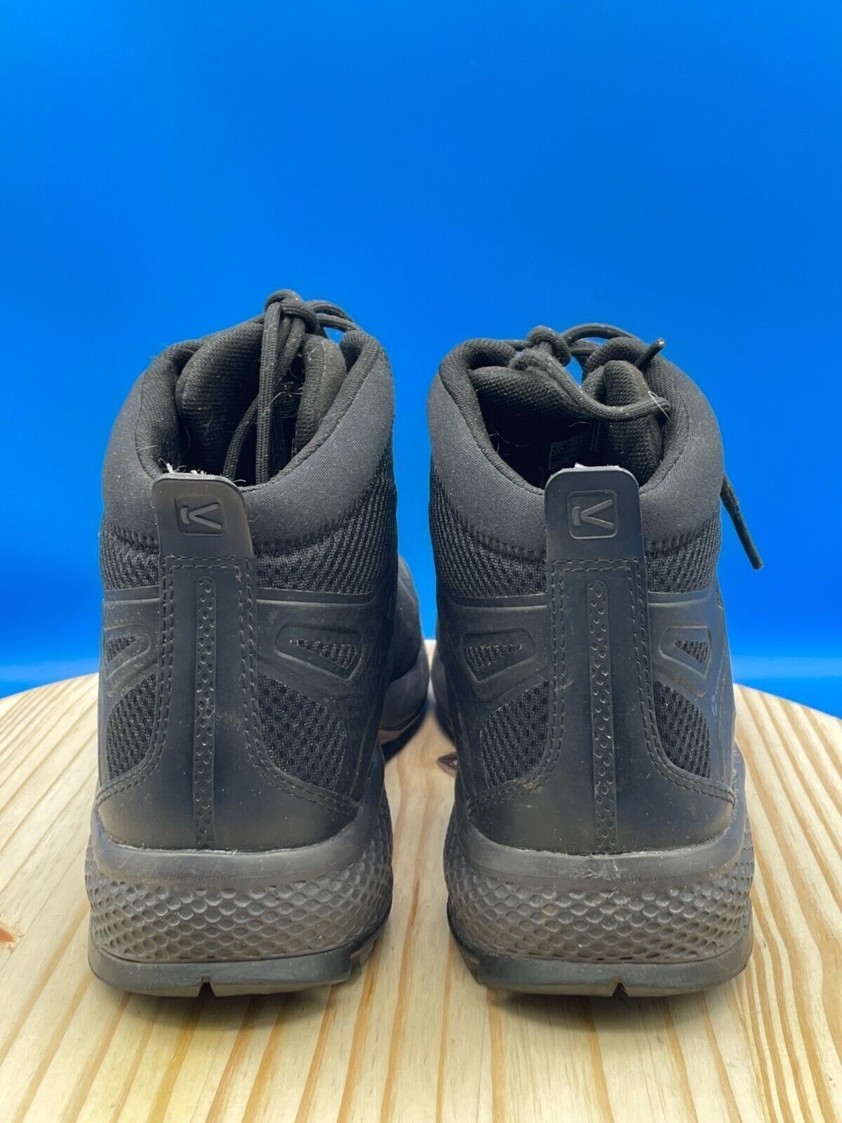 Keen Athletic Sneaker Uomo Tg 11 Nero Pelle Stringate Punta Chiusa 1021602