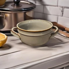 Dash Of That Round Ceramic Baker 6", Handles