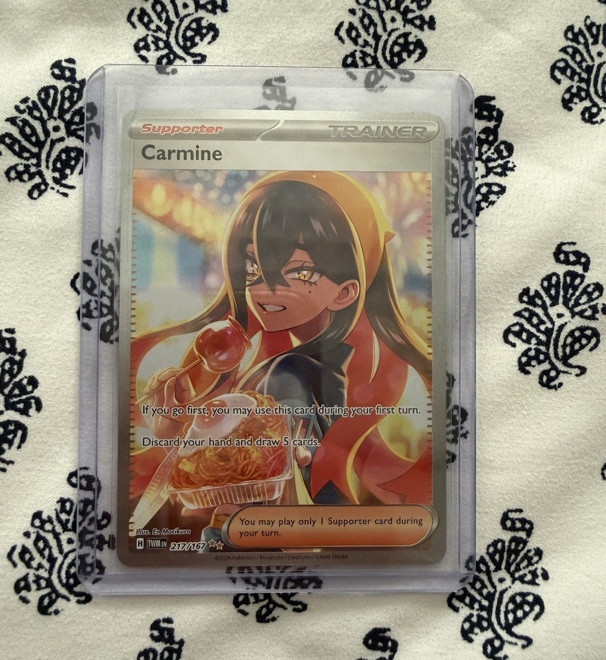 Pokemon TCG 3-Card Lot Carmine 217/167 Hop's Zacian ex 186/159 Skarmory