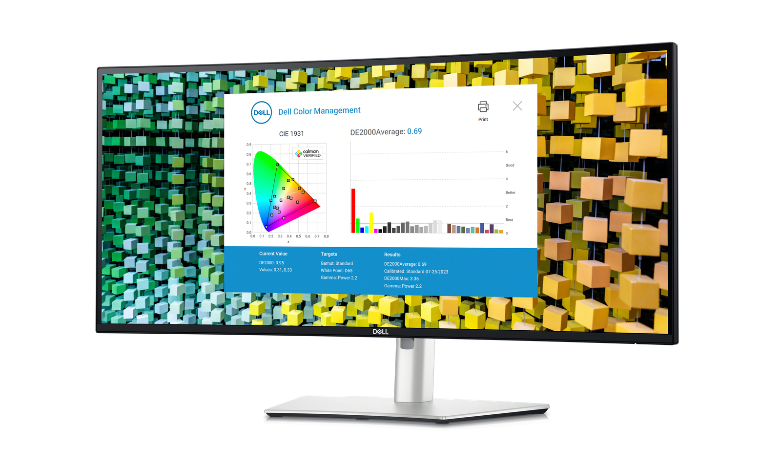 DELL UltraSharp 34.1"" computer monitor 3440 x 1440 pixels Wide Quad HD LCD Black - Image 3